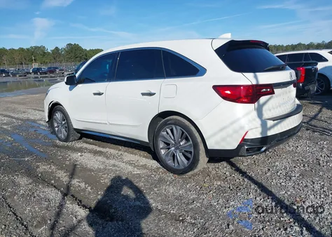2018 Acura Mdx Technology Package Acurawatch Plus Pkg из США, поврежденный, VIN 5J8YD3H56JL002457